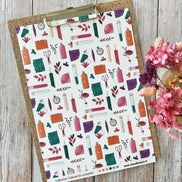 SET OF CARDS - CREATIVE PAPETERIE CABINET DE CURIOSITES - CAB133 - CHOU & FLOWERS