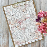 SET OF CARDS - CREATIVE PAPETERIE CABINET DE CURIOSITES - CAB133 - CHOU & FLOWERS