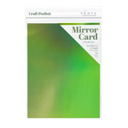 MIRROR CARD IRRIDESCENTE •Seafoam green - 9774E - Tonic Studio