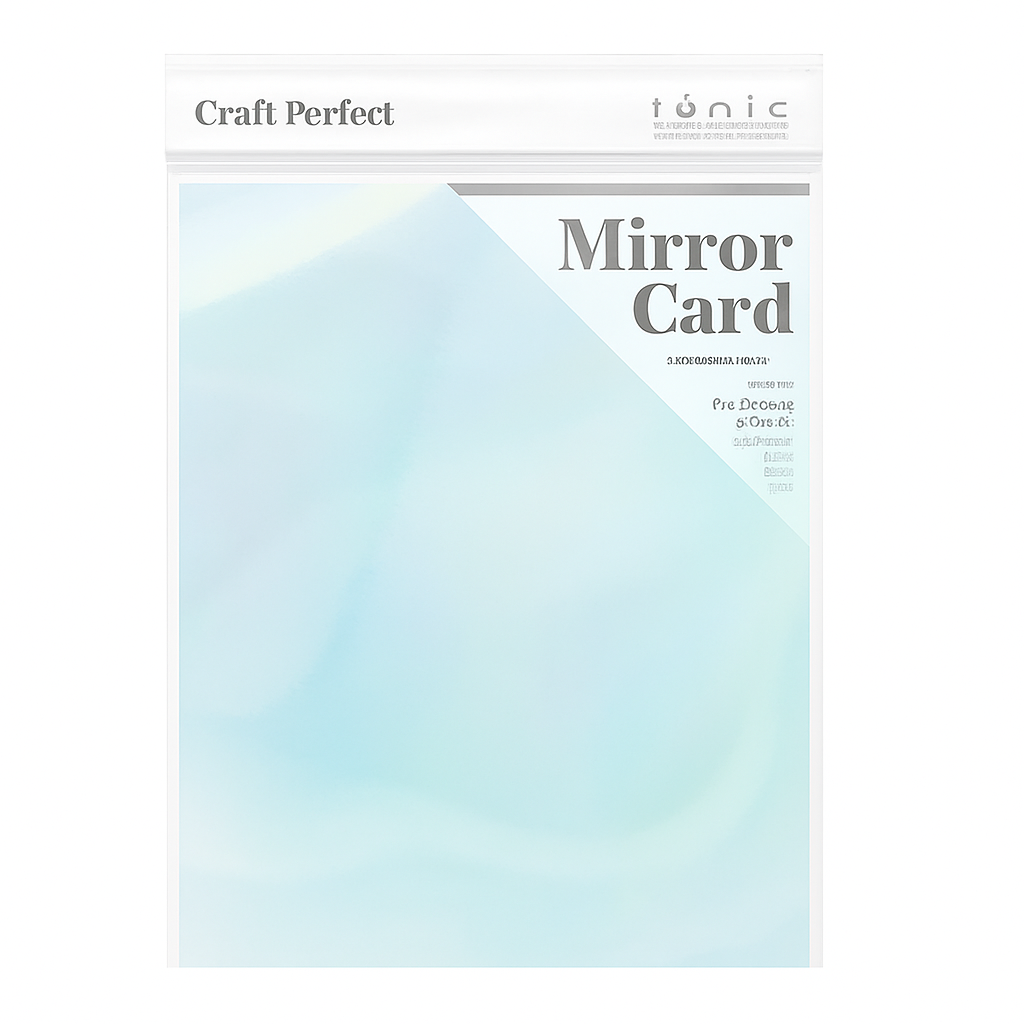 MIRROR CARD IRRIDESCENTE • Bejeweled Blue - 8720E - Craft Perfect
