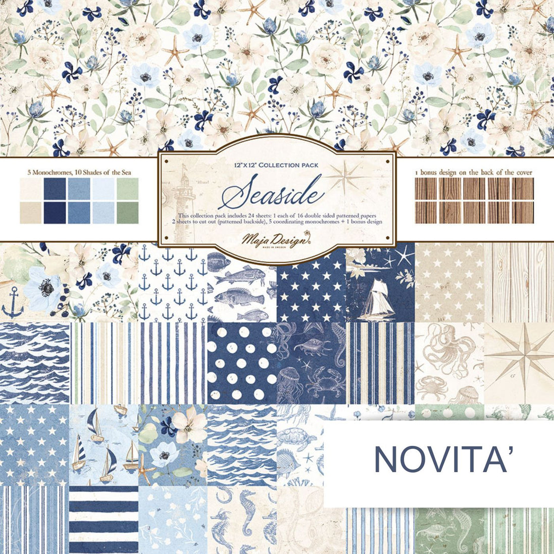 Collection Pack "Seaside -  Collection pack" - 1364 - MAJA DESIGN