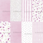KIT Design paper 'Lilac 1 ' -  A.RENKE