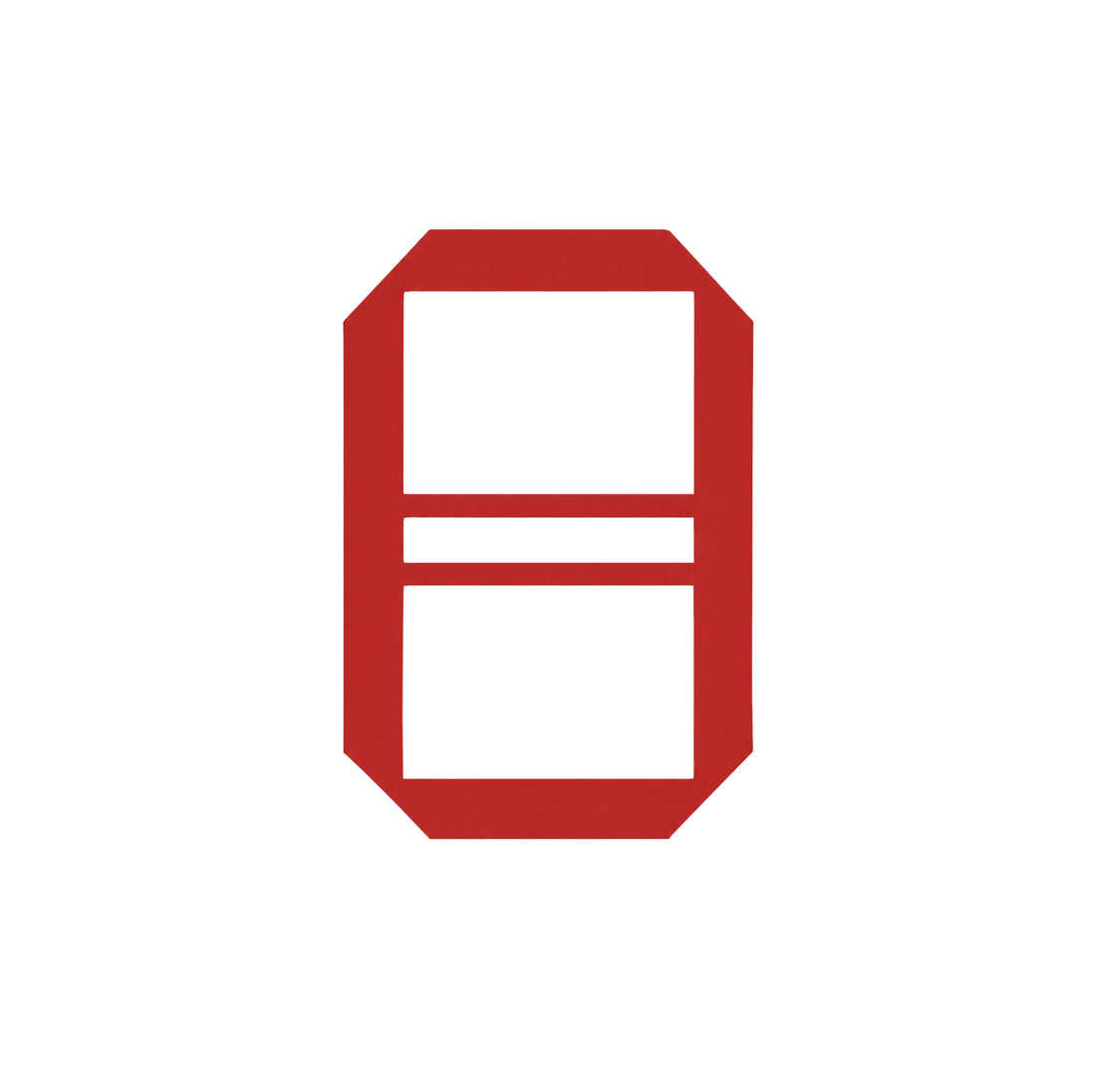 Dima per PORTA Mini Post-it  ROSSO BRIK MATTE - O