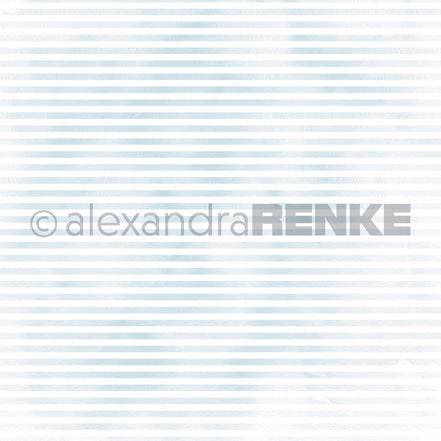 A. RENKE - Paper "Mimi light blue stripes" - 10.601