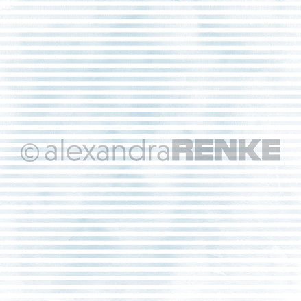 A. RENKE - Paper "Mimi light blue stripes" - 10.601