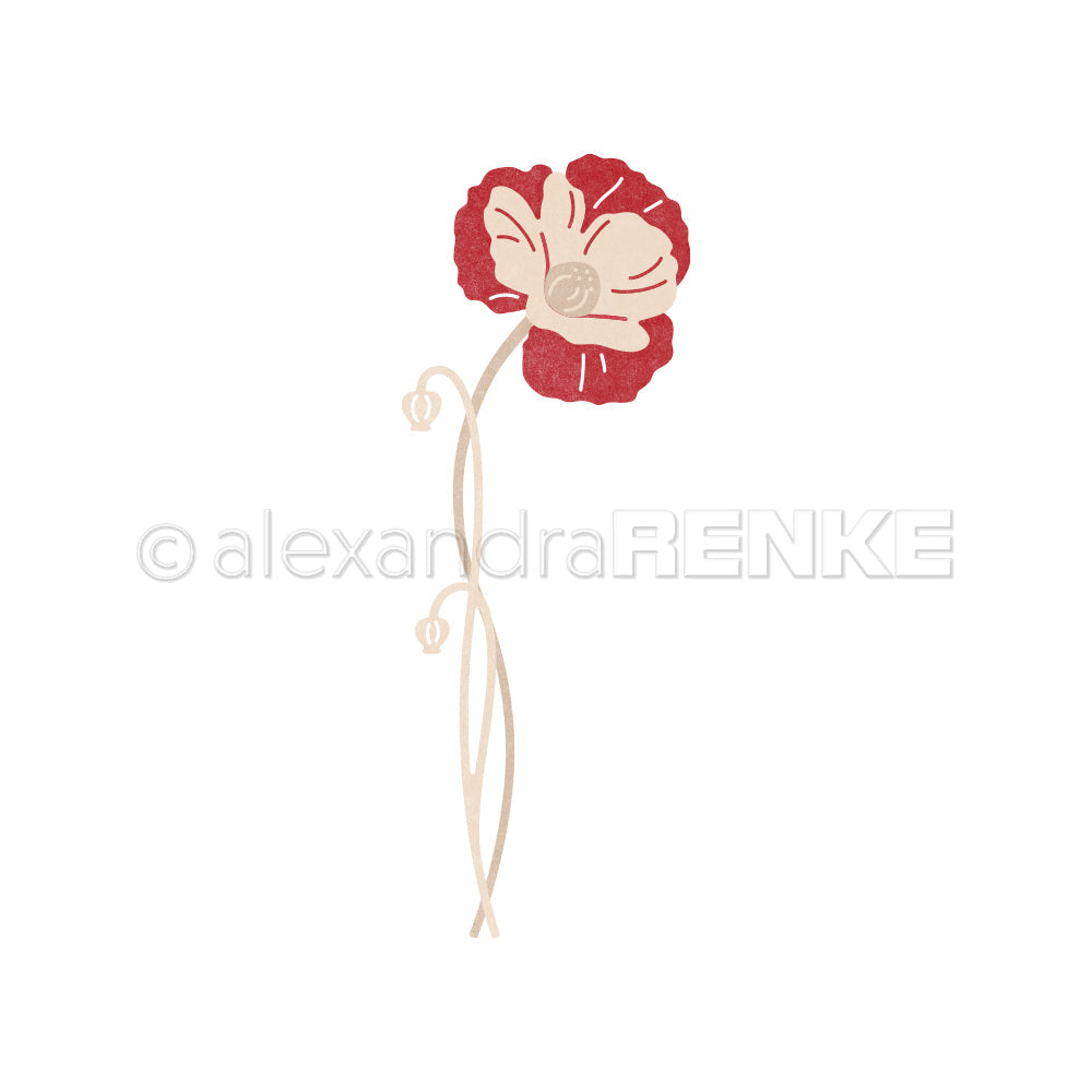 Die set 'Layered flower 6 ' -D-AR-FL0246 - A.RENKE
