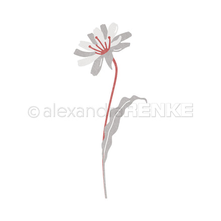 Die set 'Layered flower 8 ' -D-AR-FL0248 - A.RENKE 