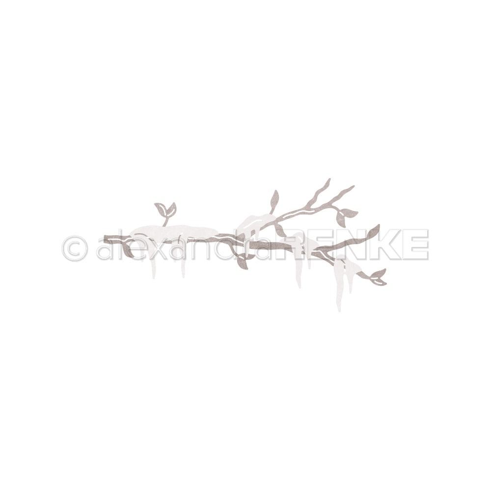 Die set 'Frosty branch' - D-AR-FL0263- A.RENKE
