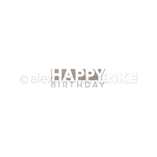 Fustella 'Happy Birthday duo' - A-AR-Ty0191 - A.RENKE