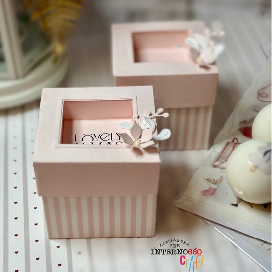 Set Fustelle 'Square box with window'- D-AR-3D0176- A.RENKE