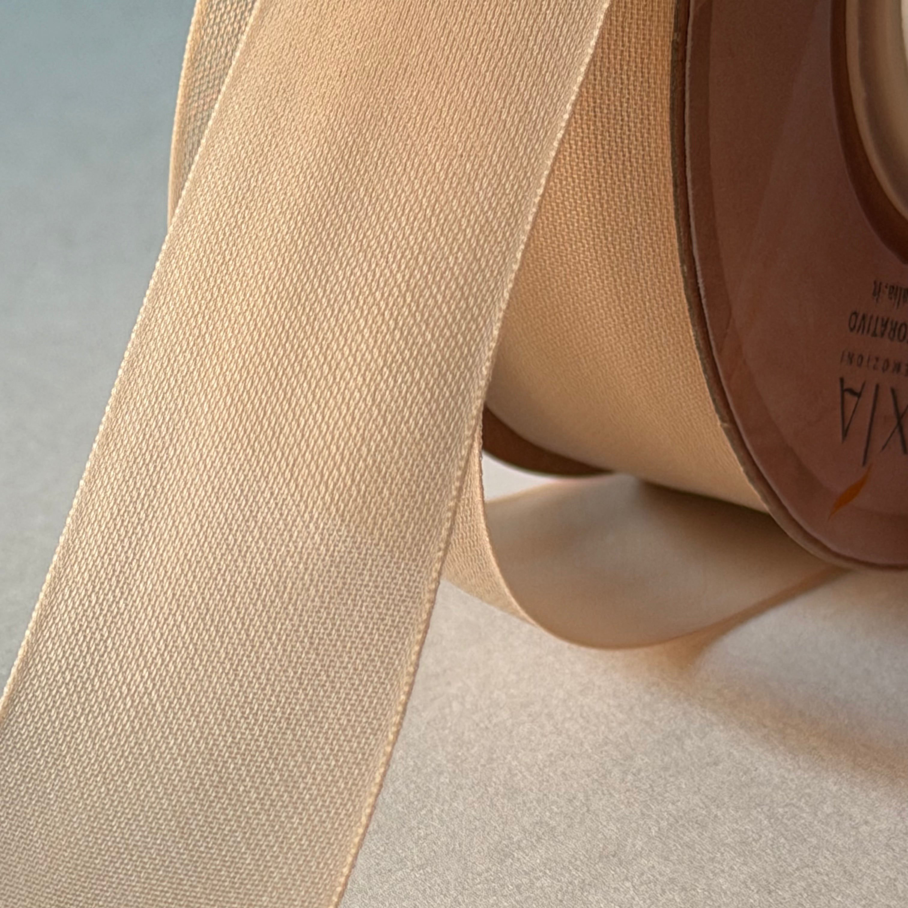 5392M52 - NASTRO ORGANZA MATT TORTORA 25 MM - LUXIA