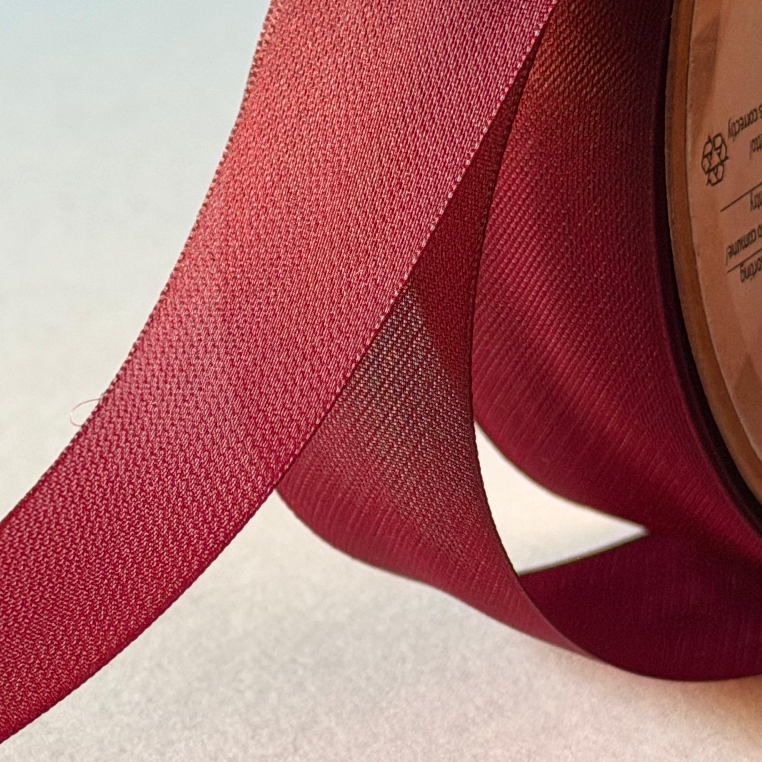 5392M50 - NASTRO ORGANZA MATT VINACCIA 25 MM - LUXIA