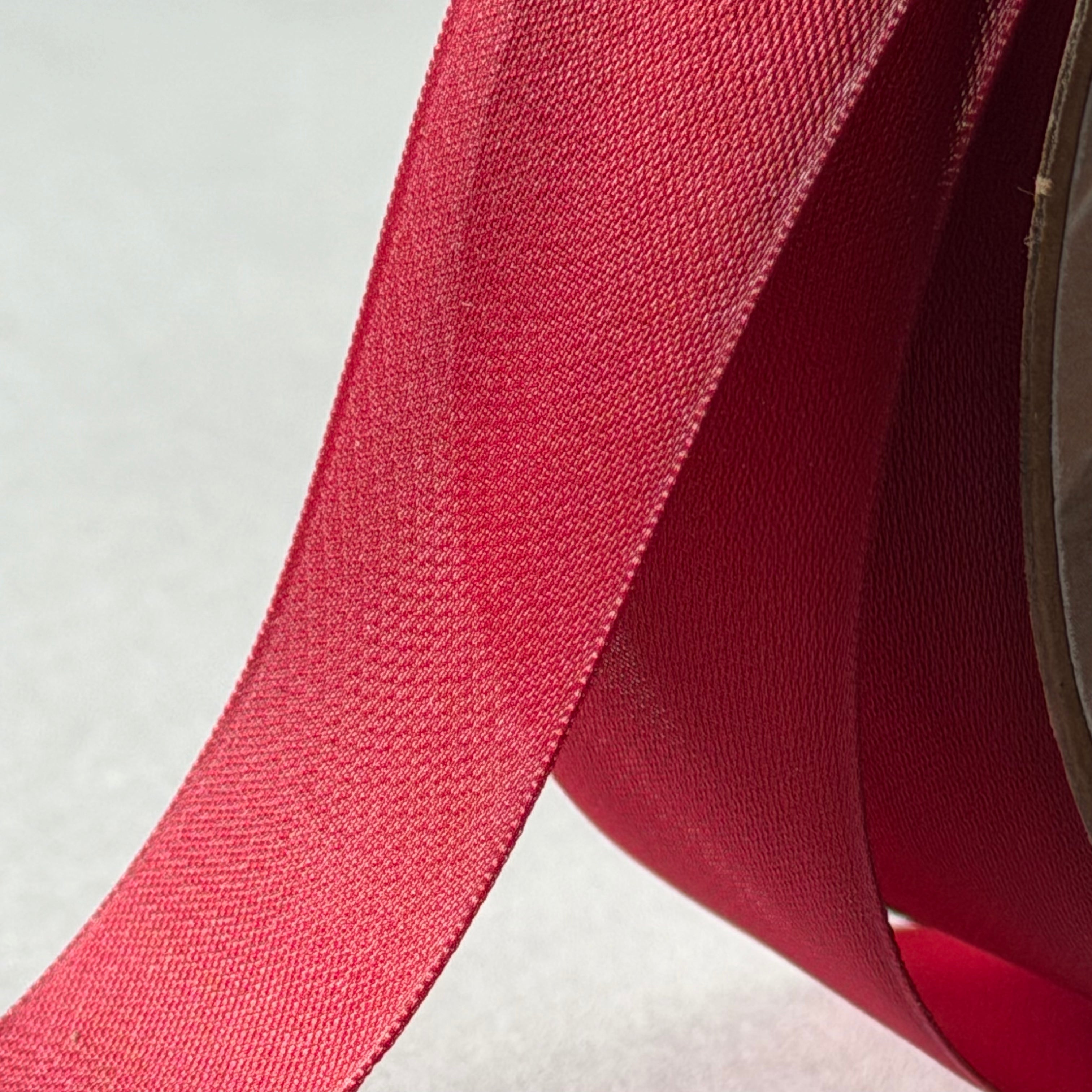 5392M24 - NASTRO ORGANZA MATT BORDEAUX 25 MM - LUXIA