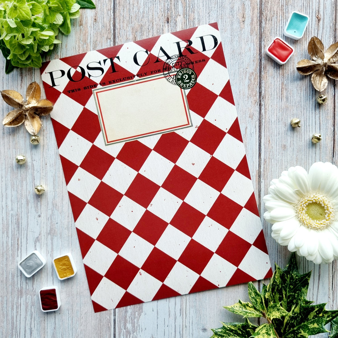 SET CARTE - JUNK  IT'S ALWAYS TEA TIME - AVE127 - CHOU & FLOWERS