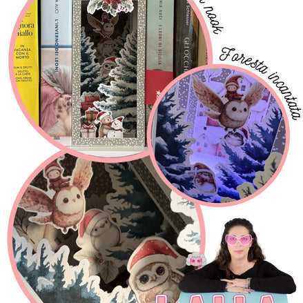 ENCHANTED FOREST - Lalla Antignani book nook 