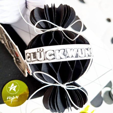 CD-Die-2476 Set Fustelle  Bonbon 1 - gefächert CREATIVE DEPOT
