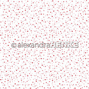 A. RENKE - Carta 'Flurry of hearts premium red' 10.2162