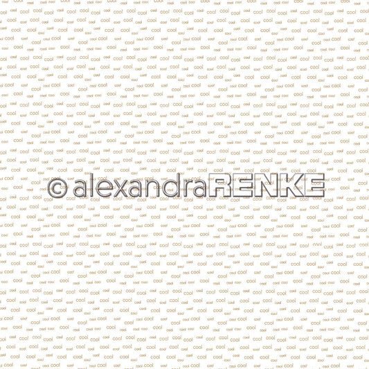 A. RENKE - Carta 'Cool typo small' 10.2170