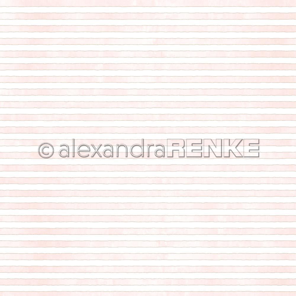 A. RENKE - 'Stripes Pink' paper 10.2289