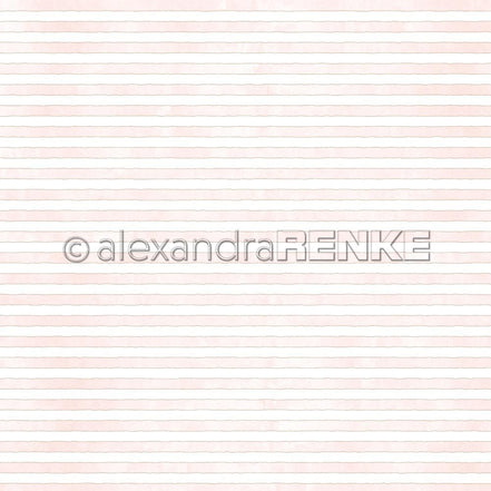 A. RENKE - 'Stripes Pink' paper 10.2289