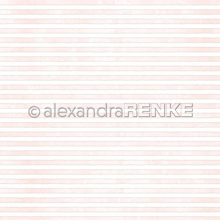 A. RENKE - 'Stripes Pink' paper 10.2289