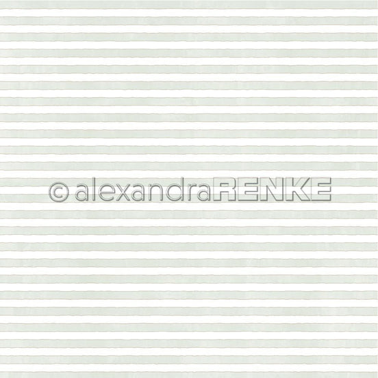 A. RENKE - Paper 'Stripes Mint' 10.2291