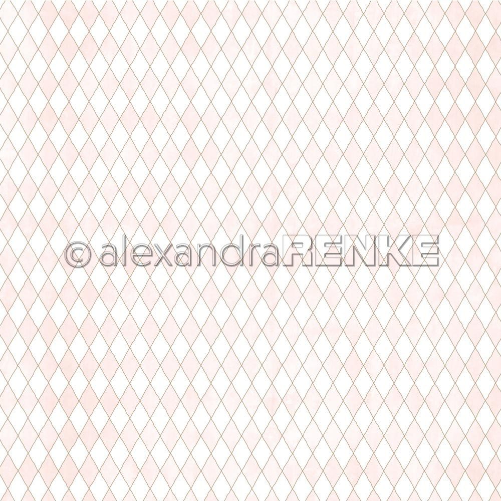 A. RENKE - Carta  'Small Diamonds Pink' 10.2292
