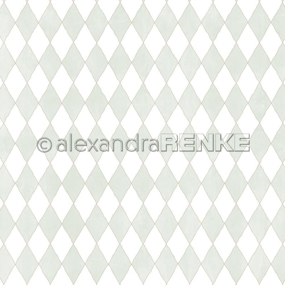A. RENKE - Carta  'Big Diamonds Mint' 10.2295