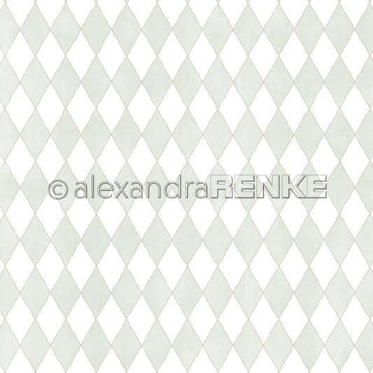 A. RENKE - Carta  'Big Diamonds Mint' 10.2295
