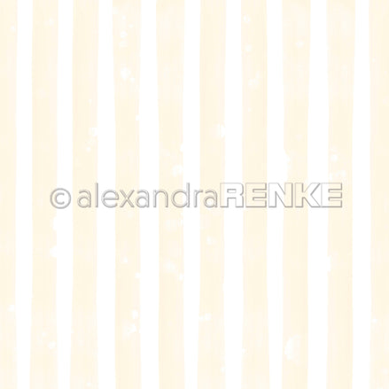 A.RENKE - Paper 'Wide stripes lemon yellow' 10.2645