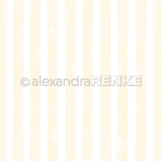 A.RENKE - Paper 'Wide stripes lemon yellow' 10.2645