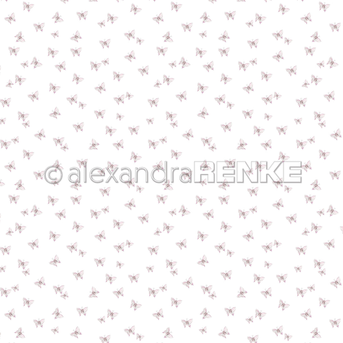 A. RENKE - Carta 'Small butterflies rapport' 10.2651