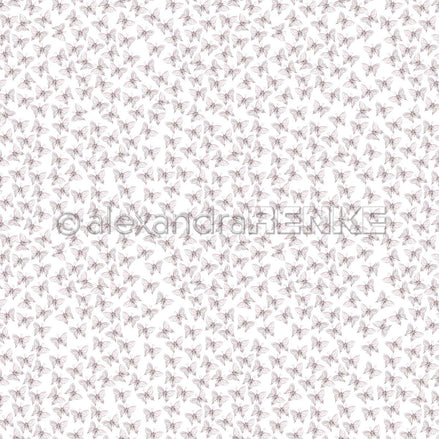 A. RENKE - Carta 'Many butterflies rapport' 10.2652