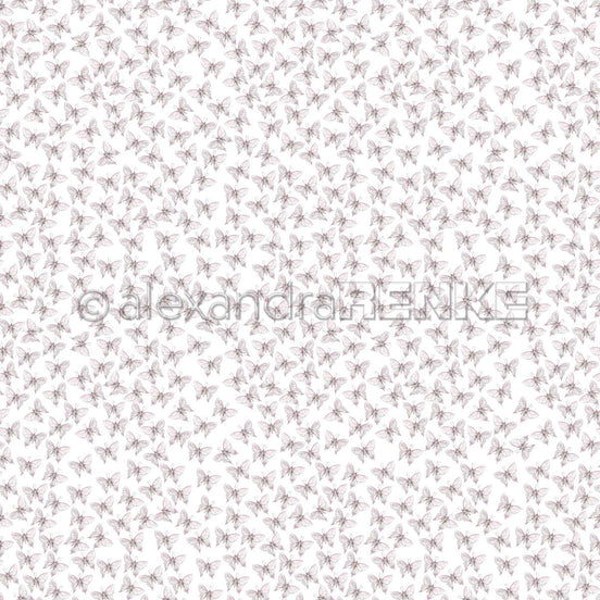 A. RENKE - Carta 'Many butterflies rapport' 10.2652
