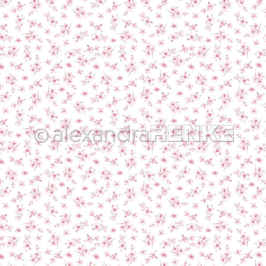 A.RENKE - Carta 'Mini cherry blossoms rapport' 10.2657
