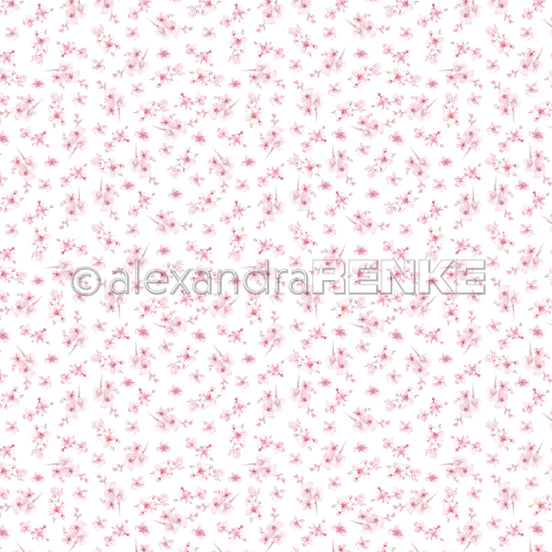 A.RENKE - Carta 'Mini cherry blossoms rapport' 10.2657