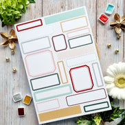 SET CARTE - CREATIVE  IT'S ALWAYS TEA TIME - AVE126 - CHOU & FLOWERS