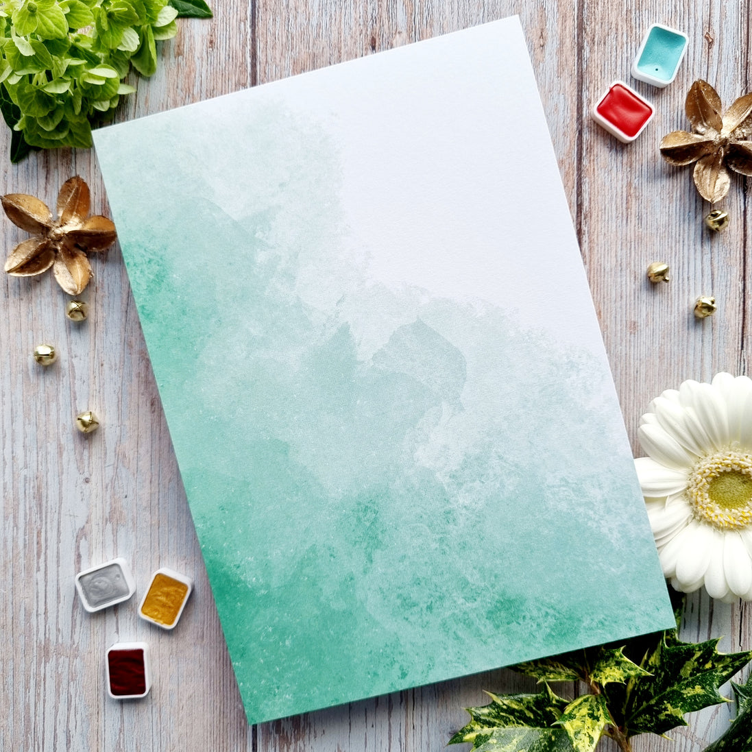 SET CARTE - CREATIVE  IT'S ALWAYS TEA TIME - AVE126 - CHOU & FLOWERS