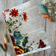 SET OF CARDS - JUNK SOUVENIRS D'ETE - BRE139 - CHOU & FLOWERS