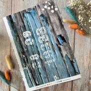 SET OF CARDS - JUNK SOUVENIRS D'ETE - BRE139 - CHOU & FLOWERS