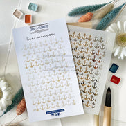 Stencil - ANCRE - BRE101 - CHOU & FLOWERS