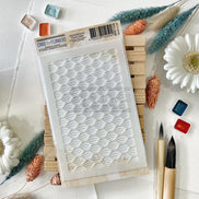 Stencil - OCEAN - BRE104 - CHOU & FLOWERS