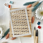 Stencil - OCEAN - BRE104 - CHOU & FLOWERS