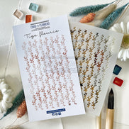 Stencil - TIGE FLEURIE - BRE105 - CHOU & FLOWERS