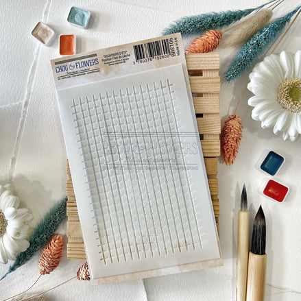 Stencil - FILET DE PECHE - BRE106 - CHOU &amp; FLOWERS