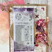 CLEAR STAMP SET - FORMULE- CAB115 - CHOU & FLOWERS
