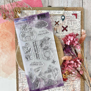 CLEAR STAMP SET - PUMKIN CITY - CAB116 - CHOU & FLOWERS