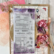 CLEAR STAMP SET - MEUBLE DES SOUVENIRS - CAB118 - CHOU & FLOWERS