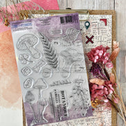 CLEAR STAMP SET - BOTANIQUE - CAB126 - CHOU & FLOWERS