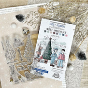 CLEAR STAMP SET - PYJAMA PARTY - REV118 - CHOU & FLOWERS